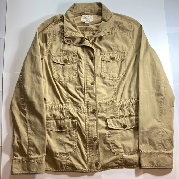 **SOLD** Tan Utility Jacket - Picture 1 of 6